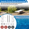 DB-TB-M Diving Board Bolt Kit Fits for Inter-Fab Two Hole