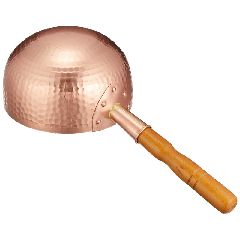 Marushin Copperware, Boujou Pot, Pure Copper, 7.1 inches (18 cm),