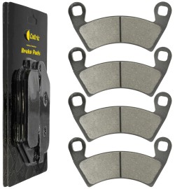 Caltric Front Brake Pads for Polaris Ranger 800 4X4 EFI 2010 2011 2012 2013 2014