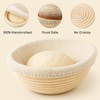 Sourdough Bread Starter kit, Handmade Eco-friendly Banneton Proofing Basket, Gluten