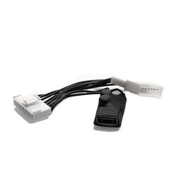 USB Dashcam Power Adapter for Toyota and More. Connects to Rear View Camera for East Install (7 pin)