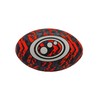Optimum STREET RUGBY BALL - BLACK/ORANGE - SIZE 4