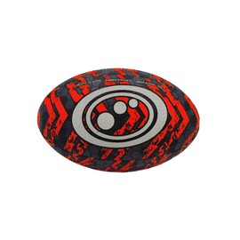 Optimum STREET RUGBY BALL - BLACK/ORANGE - SIZE 4