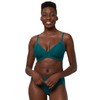 Triumph Women's Body Makeup Patchwork P Ex Bra, Blue Coral