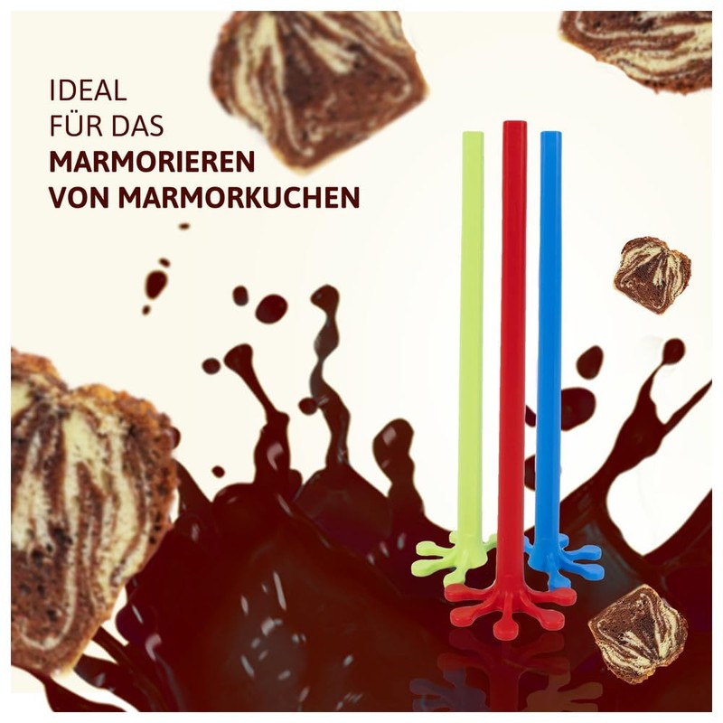 Cakegecko: Versatile Kitchen Aid for Marble Cakes, Scrambled Eggs &