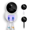 UV Toothbrush Cleaner Holder, Temracha LED Smart Screen, Cleaning and