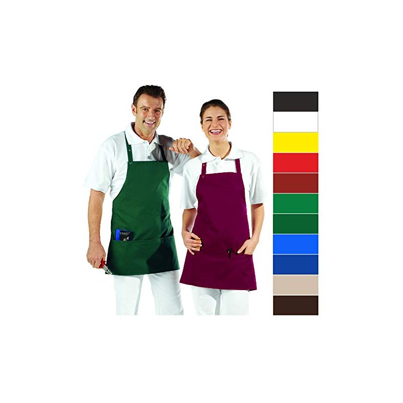 Bib Apron 3 Pocket 155 65 cm - royal