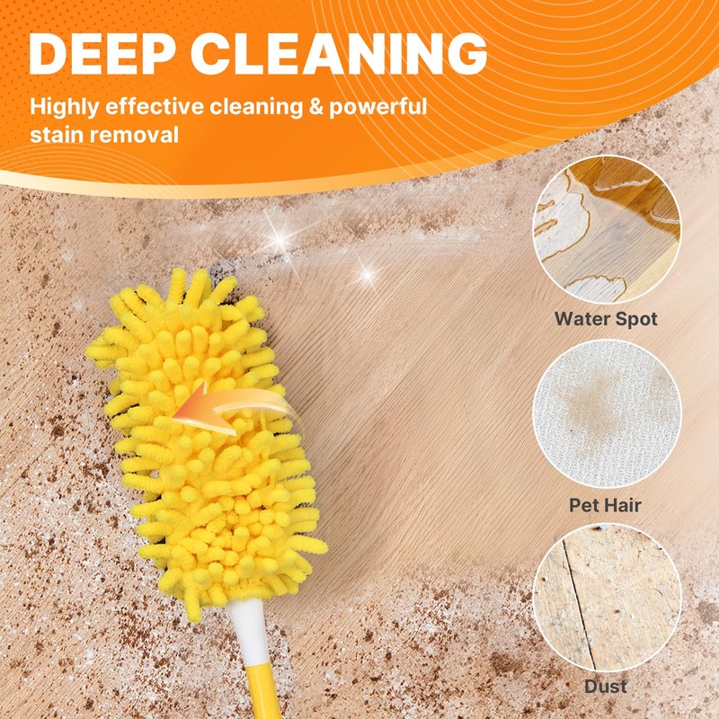 Reusable Duster Refill Compatible with Swiffer Hand Duster, 360 Heavy
