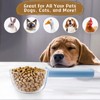 2 Pack Dog Food Scoop - Clear Measuring Cup, Pet