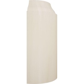 4 1/4"H x 1 5/16"P WM620 Americraft Solid Hardwood Stain Grade Bullnose Outside Corner Moulding, Poplar (Matches Moulding MLDW01X04WM620PO)