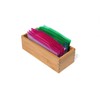 Lipper International Bamboo Utensil Holder Storage Box for Cooking Tools,