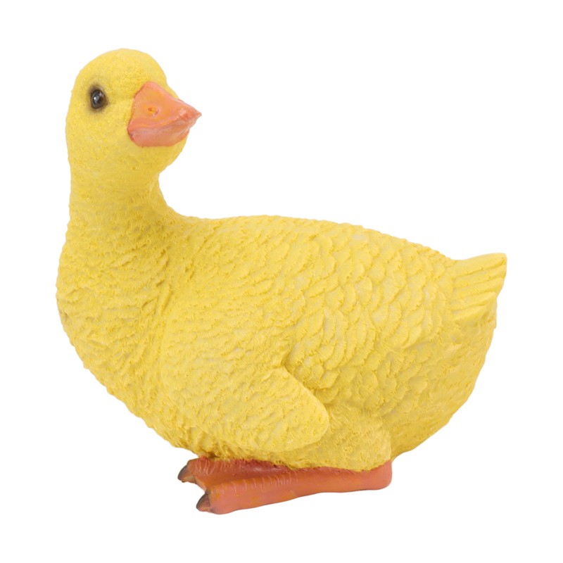 Duck Ornament Resin Weather Resistant Cute Vivid Expression Duck Statues