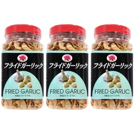Lotus Brand Fried Garlic 140g Slice Type Set of 3