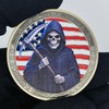 Police Challenge Coin Death Reaper Law Enforcement Medallion Collectible Coin