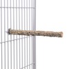 HappyBird Natural Cork Bird Perch - Small for Sitting, Nibbling,