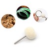 KiKiHong 25 Pieces Cotton Buffing Wheel, Soft Polishing Wheel for
