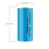 (8 PCS) 16340 Battery CR123A 700mAh Rechargeable Lithium Battery 3.7