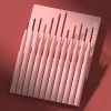 Set De 12 Delineadores De Labios Mate Y Fáciles De