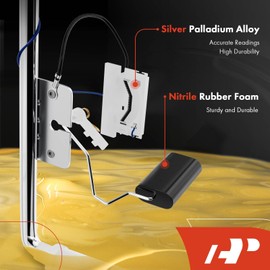 A-Premium Rear Mount Fuel Tank Sending Unit Compatible with Ford F-150 1975-1983, F-250 1973-1984, F-350 1973-1984, F-100 1973-1983, with 19 Gallons Tank, Gas, Pickup, Replace# E0TZ9275A