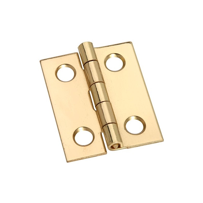 NATIONAL/SPECTRUM BRANDS HHI N211-284 1 x 13/16 Brass Hinge, 4-Pack