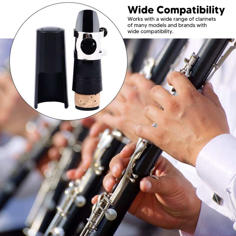 Clarinet Mouthpiece Set Fine Processing Clarinet Ligature Mouthpiece and Cap