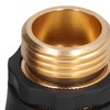 4Pcs Garden Hose Quick Connector Brass High Hardness Durable No
