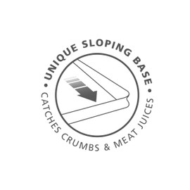 Joseph Joseph Cut&Carve Plus - Non-Slip, Multi-Function, Double-Sided Cutting Board for Food Preparation and Carving- Dishwasher Safe, Extra Large, Red