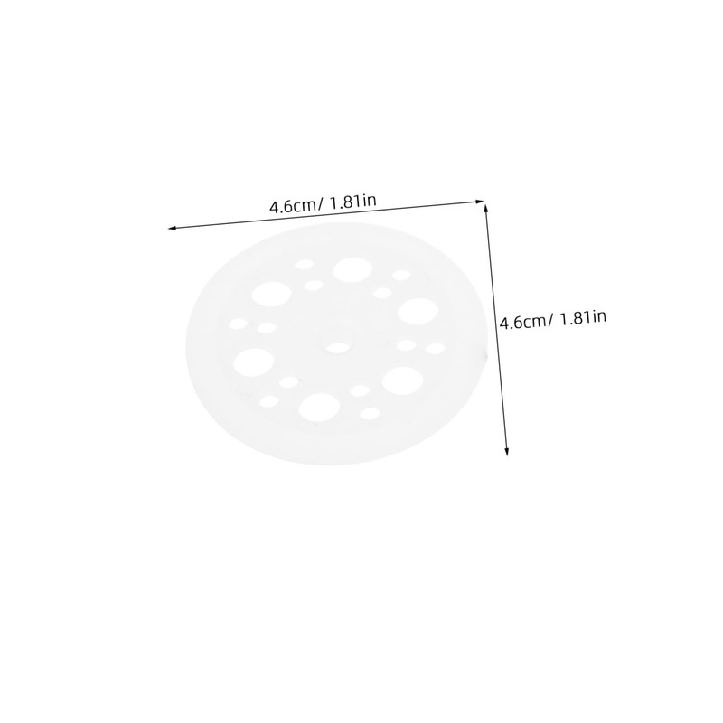 CHILDWEET 100pcs Plastic Fixing Washers for Foam Board Insulation 4-Spoke