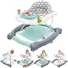 Foldable Baby 5-in-1 Activity Walker - Rocker, Activity Center, Bouncer,