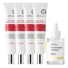 The Collagen Wrinkle Eye Cream 40ml (4 Pieces) + Signature Niacinamide 15% Ampoule 30ml / Wrinkle Improvement / Whitening / 더 콜라겐 링클 아이크림 40ml 4개+시그니처 나이아신아마이드 15% 앰플 30ml주름개선미백