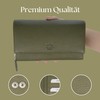 Baur Women's Genuine Leather Wallet with RFID Protection, Large Wallet,