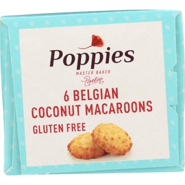 Poppies The Original Traditional Macaroons, Coconut, 6.7 Ounce
