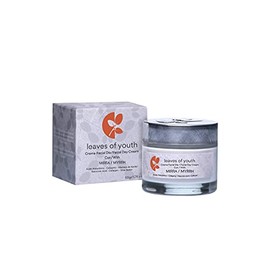 Crema Facial Reafirmante, Antiarrugas, Humectante: Acido Hialurónico + Colágeno + Mirra+ Romero. Ingredientes Naturales