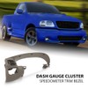 DOTCOM Dash Gauge Front Upper Instrument Cluster Bezel Trim w/