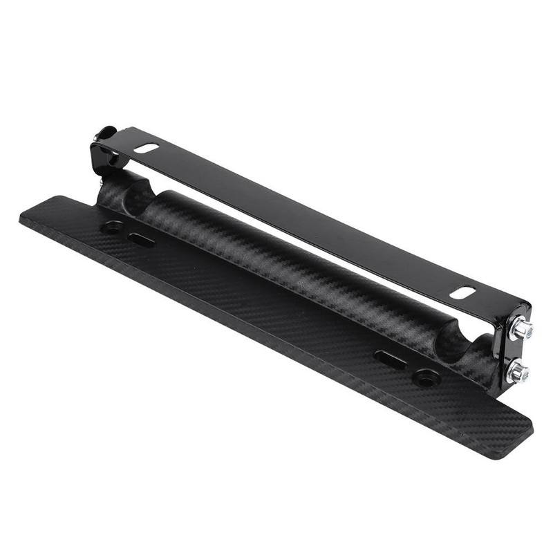 Adjustable License Plate Frame,Universal Adjustable Carbon Fiber Car License Plate