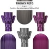 TRONXY PETG Filament 1.75mm,Metal-Purple-Orchid 3D Printer Filament Accuracy +/- 0.05mm,