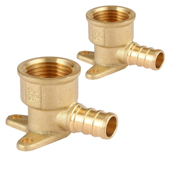 GUOFIS PEX Fitting 3/4" Drop Ear Elbow,2Pack Pex 3/4 Inch