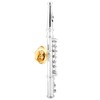 Mini Flute Shaped Musical Instrument Brooch Pin Accessory for Gift