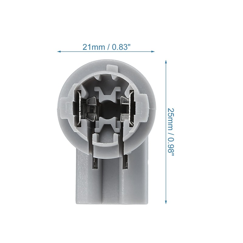 uxcell No.8127512501 Car Tail Lamp Light Bulb Socket Fit for
