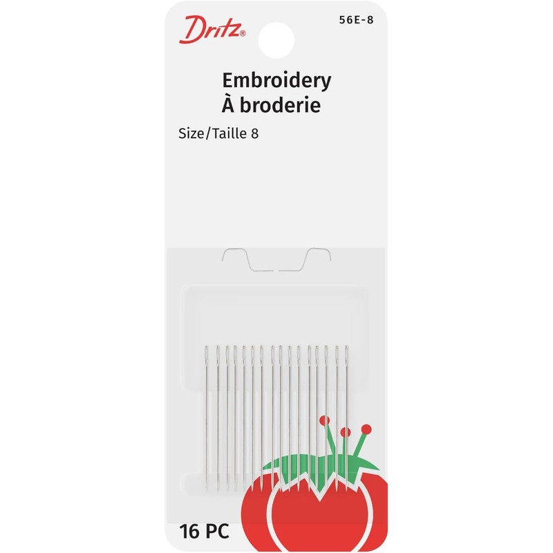 Agujas de mano bordado Dritz 56RE – Precisión y durabilidad