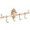DDBESSIC Bathroom Towel Hook Rack, Bath Robe Hook Toilet Paper