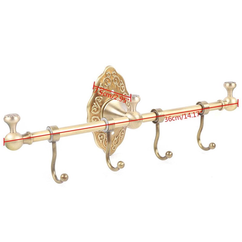 DDBESSIC Bathroom Towel Hook Rack, Bath Robe Hook Toilet Paper
