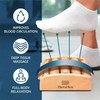 TheraFlow Dual Foot Massager Roller (Large). Relax and Relieve Plantar