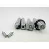 Live Center Wood Lathe Drive Spur Cup 4pcs Set with