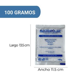 Gel Frío en Gel Reutilizable 100g x 100 Unidades con Logotipo | Bolsas Refrigerantes para Envíos y Conservación de Alimentos, Medicamentos, Cosméticos y Productos Perecederos