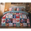 Rapport Home Christmas Advent Calendar Single Reversible Microfibre Duvet Cover