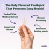 Mullein Pix, Extra Thick Boosting Flavored Toothpicks with Mullein Leaf
