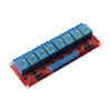8-Channel 5V Relay Module Board with Optocoupler for Arduino, High/Low