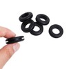 Wolfride 180Pcs Rubber Grommet Assortment Kit O Ring Washer Set
