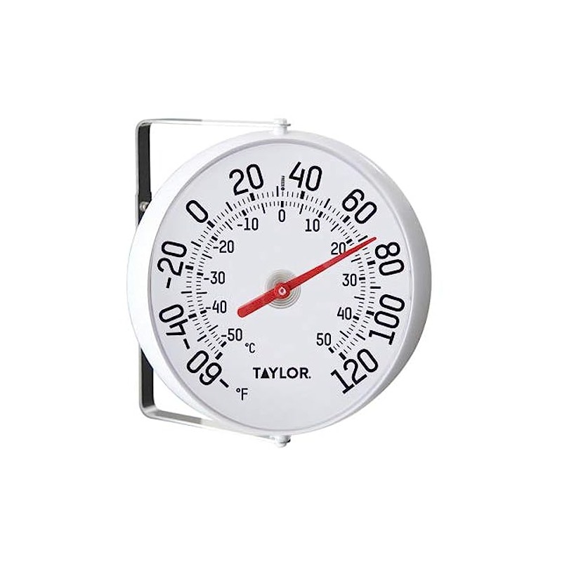 Taylor Precision Products 5159 5-1/4-Inch Diameter Outdoor Thermometer